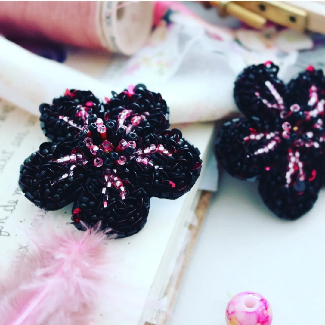 bursts of rose